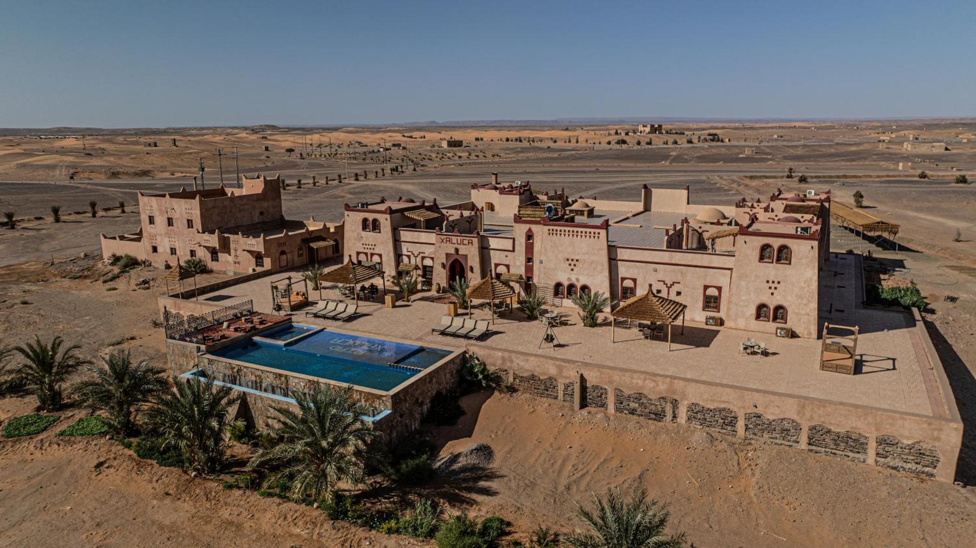 Hotel Riad Xaluca Мерцуга Екстериор снимка